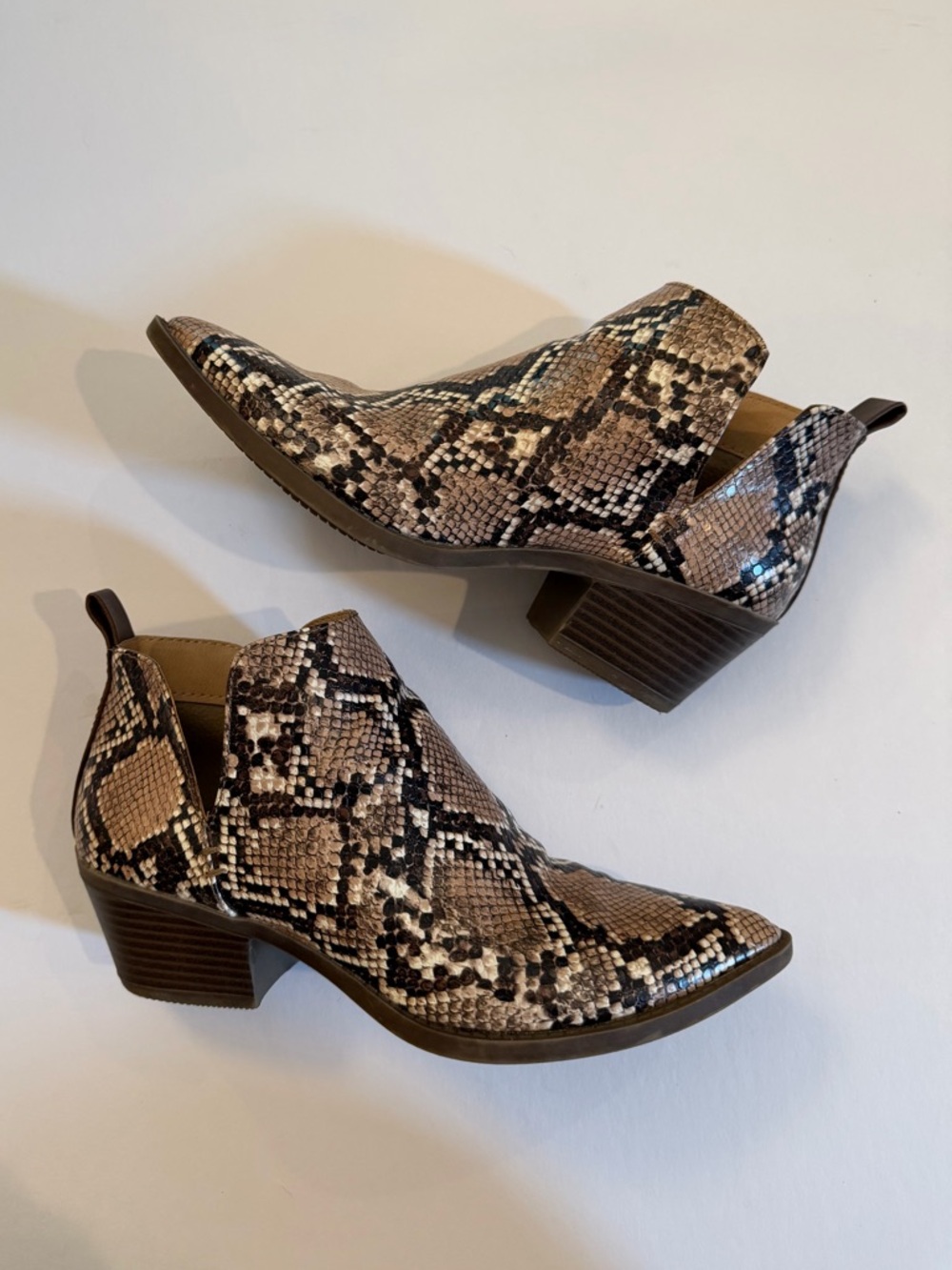 Python Print Ankle Booties